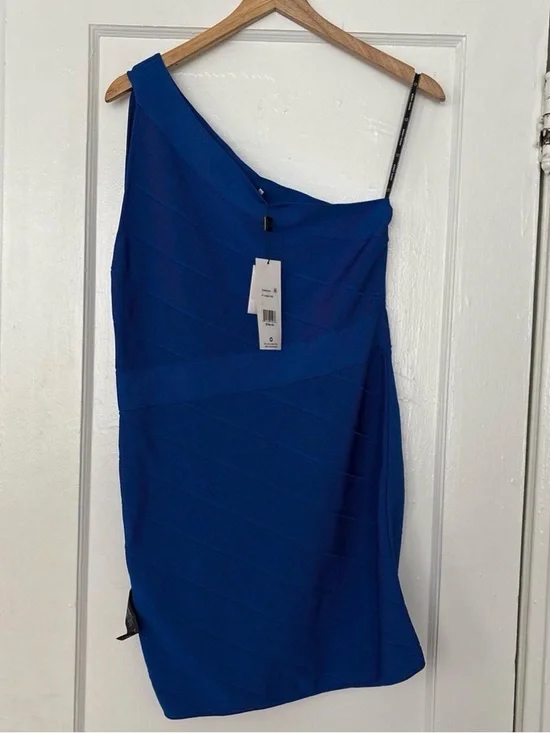 NWT one shoulder Herve Leger bandage dress - Picture 1 of 4